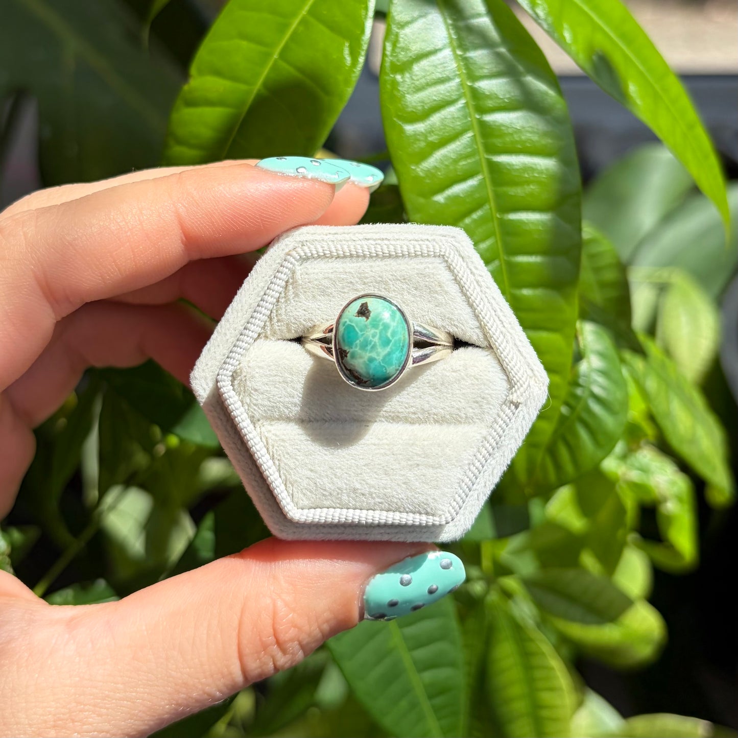 Bague turquoise