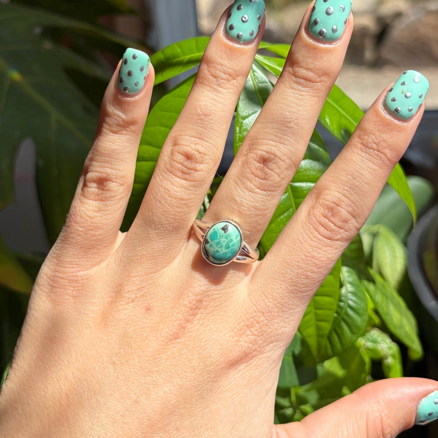 Bague turquoise