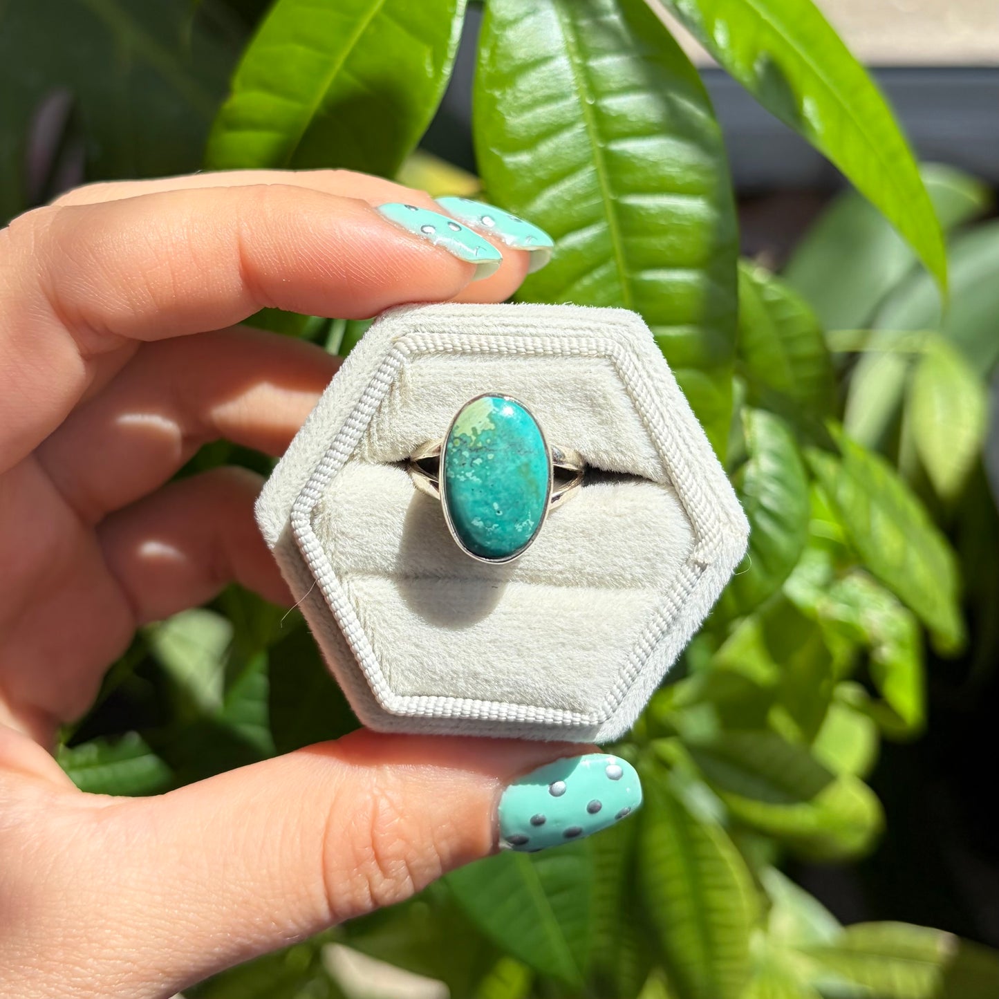 Bague turquoise