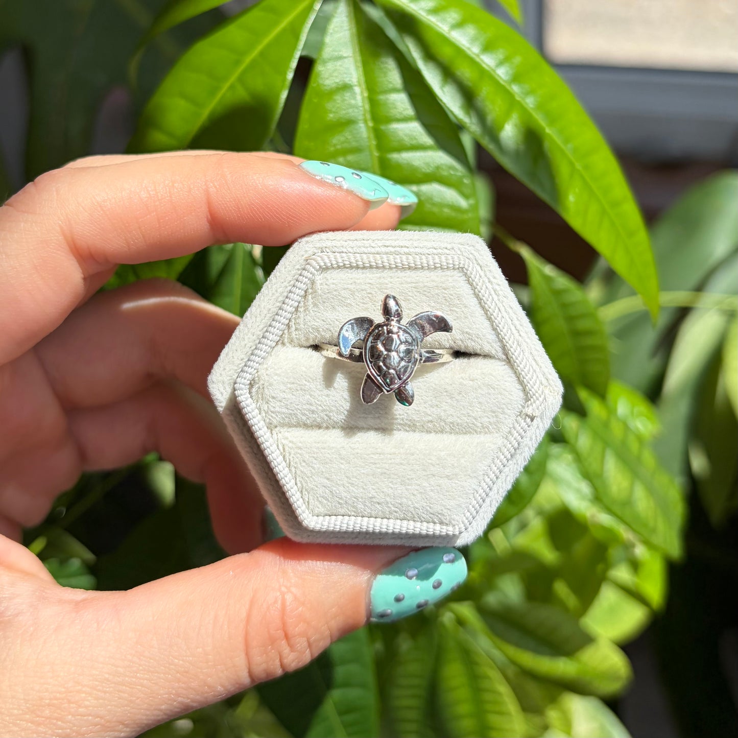 Bague tortue