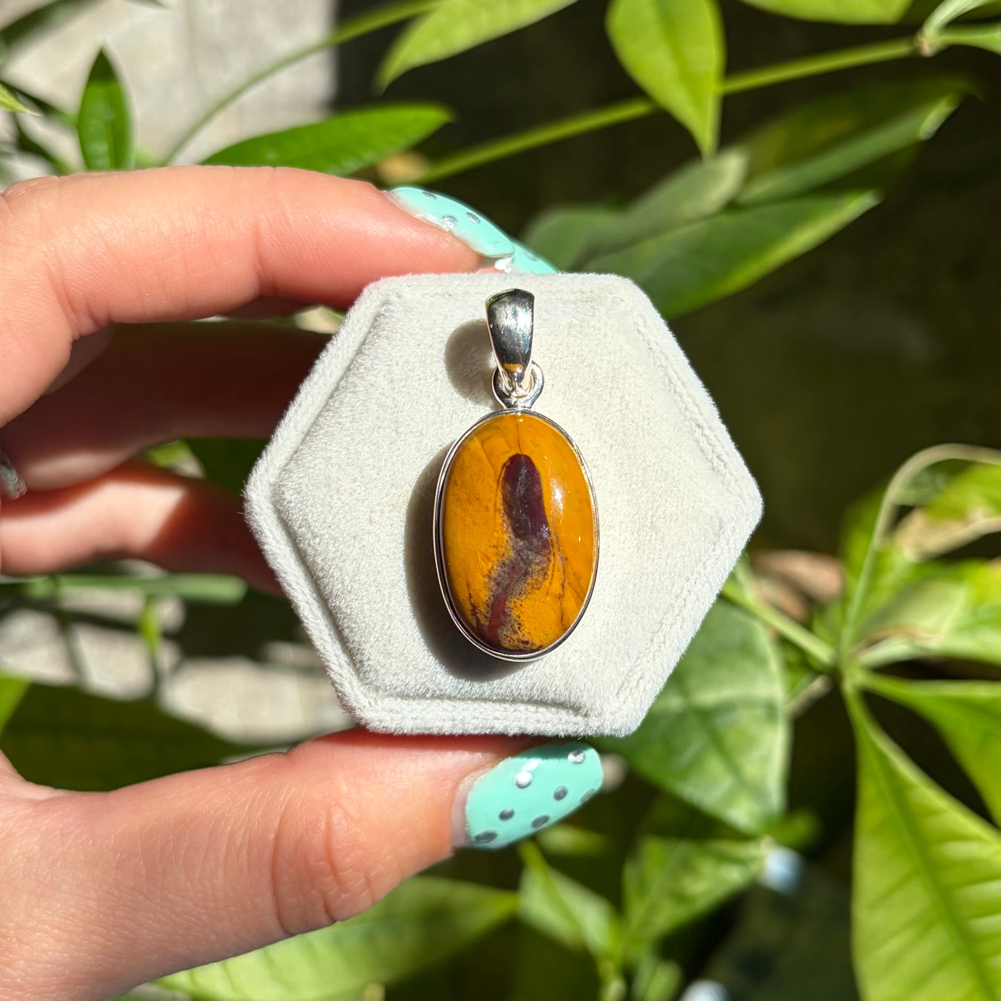 Pendentif jaspe