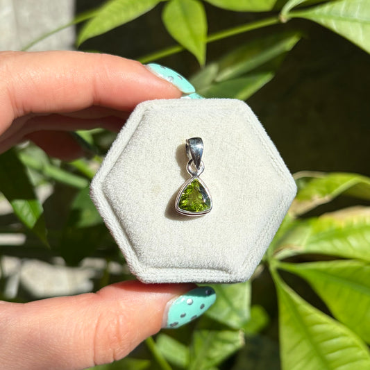 Pendentif péridot