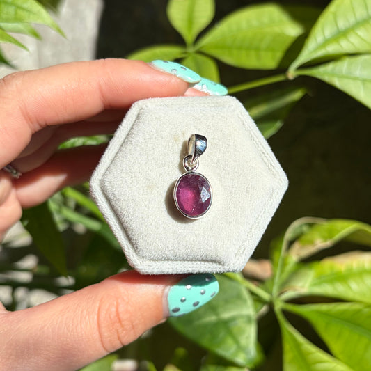Pendentif rubis