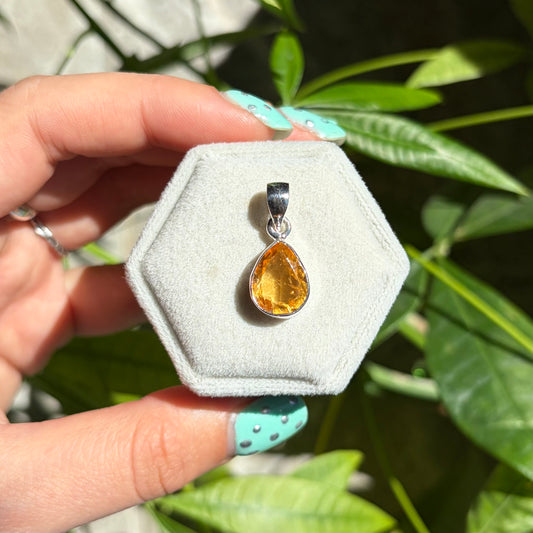 Pendentif citrine