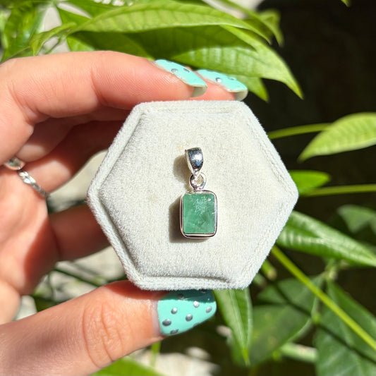 Pendentif émeraude