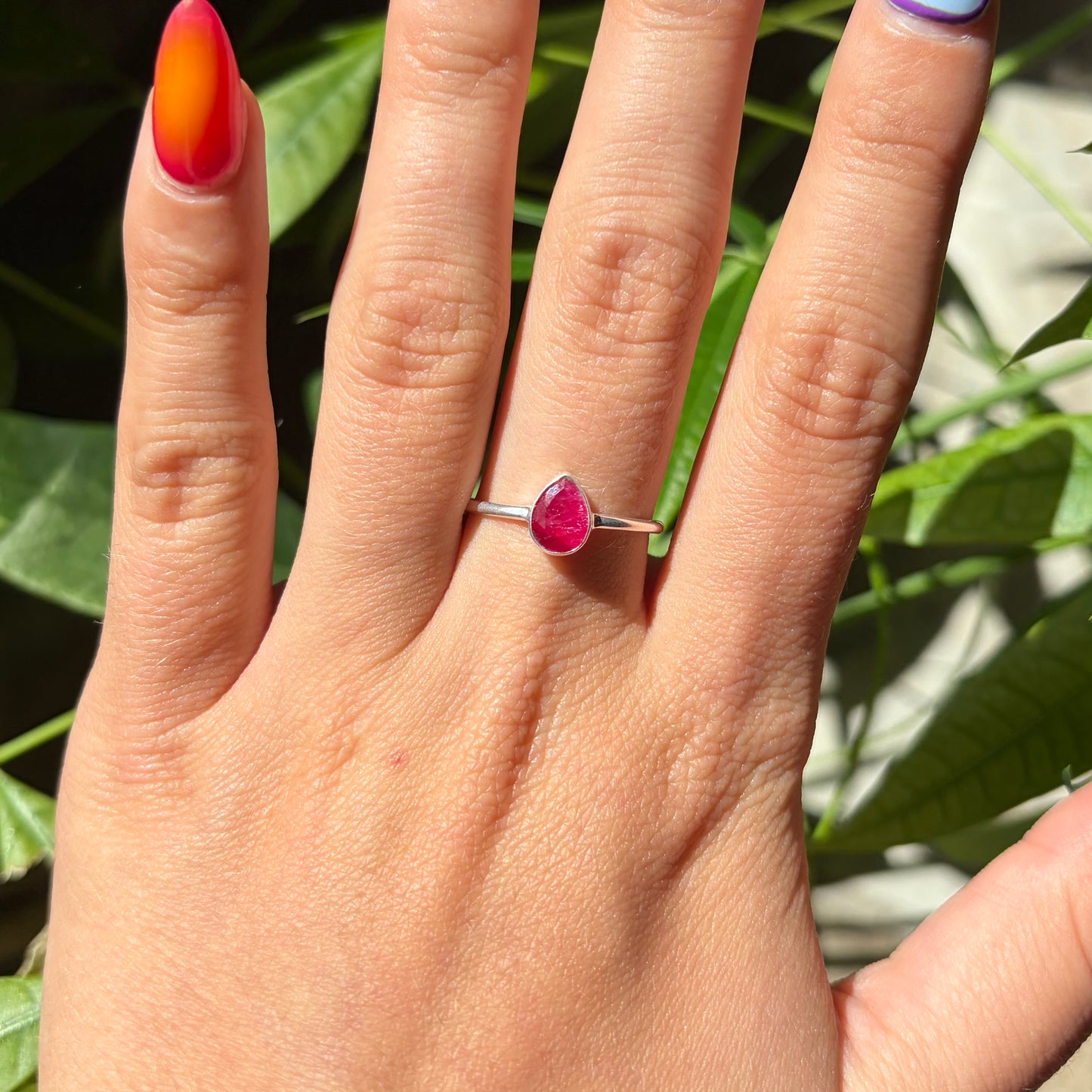 Bague rubis