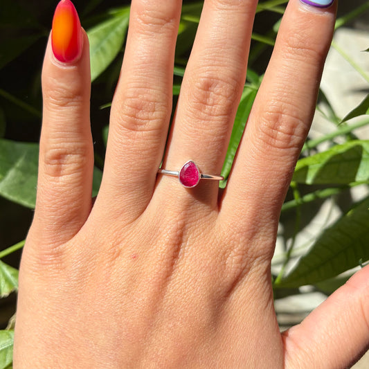 Bague rubis
