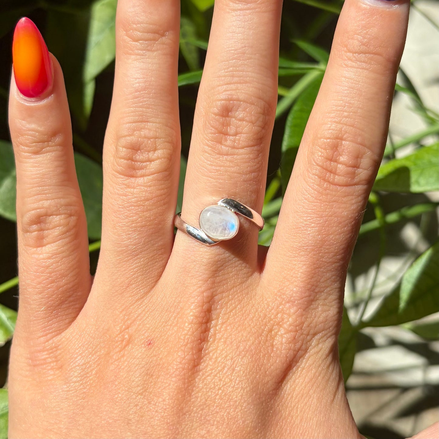 Bague pierre de lune
