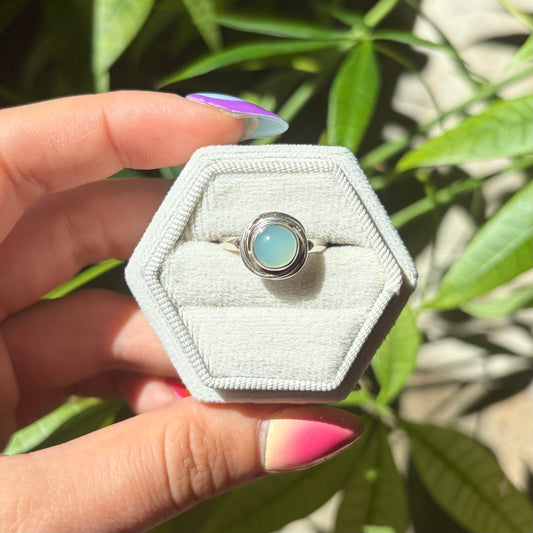 Bague calcédoine