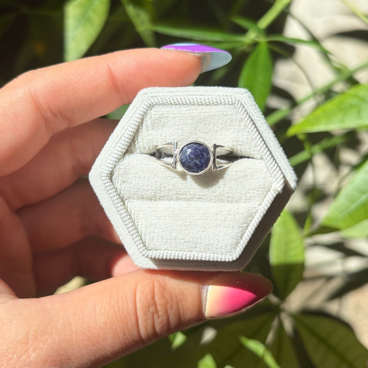 Bague saphir
