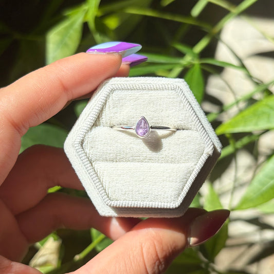 Bague améthyste