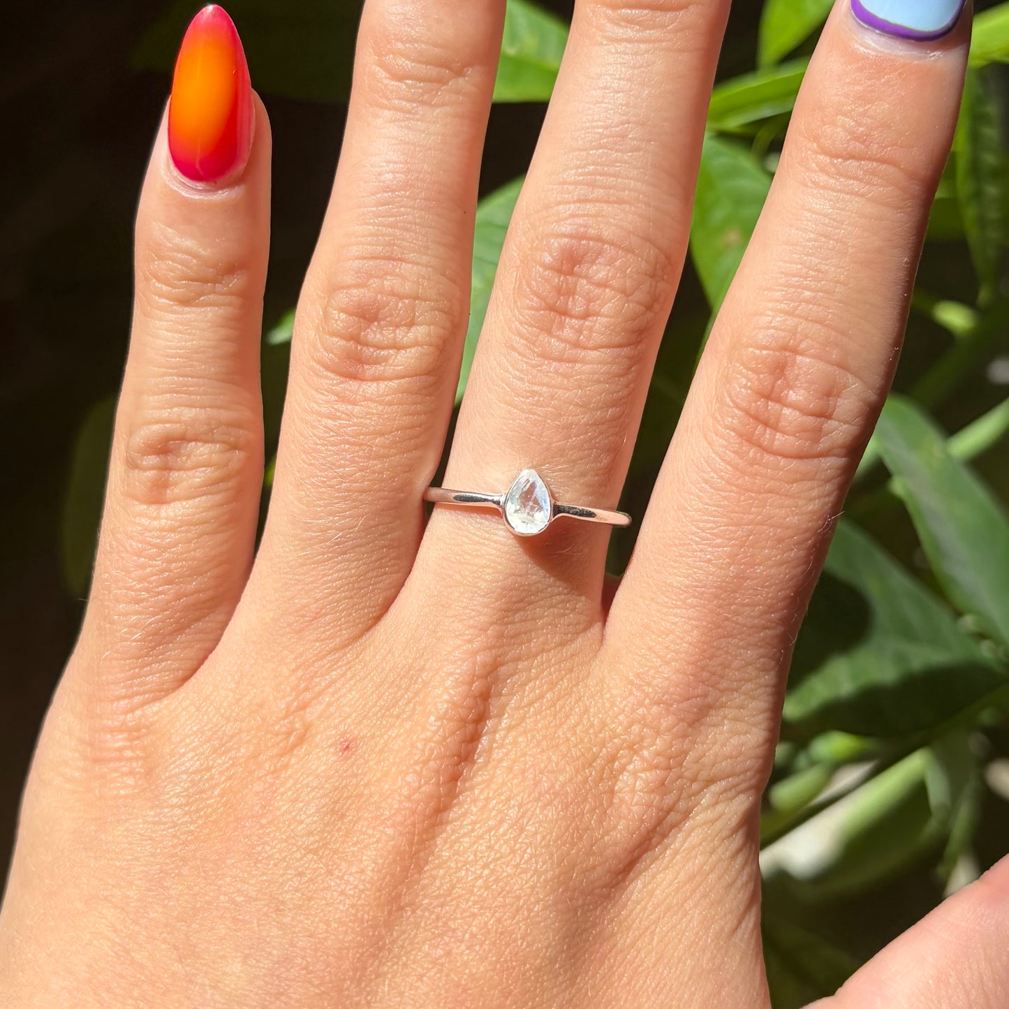 Bague pierre de lune