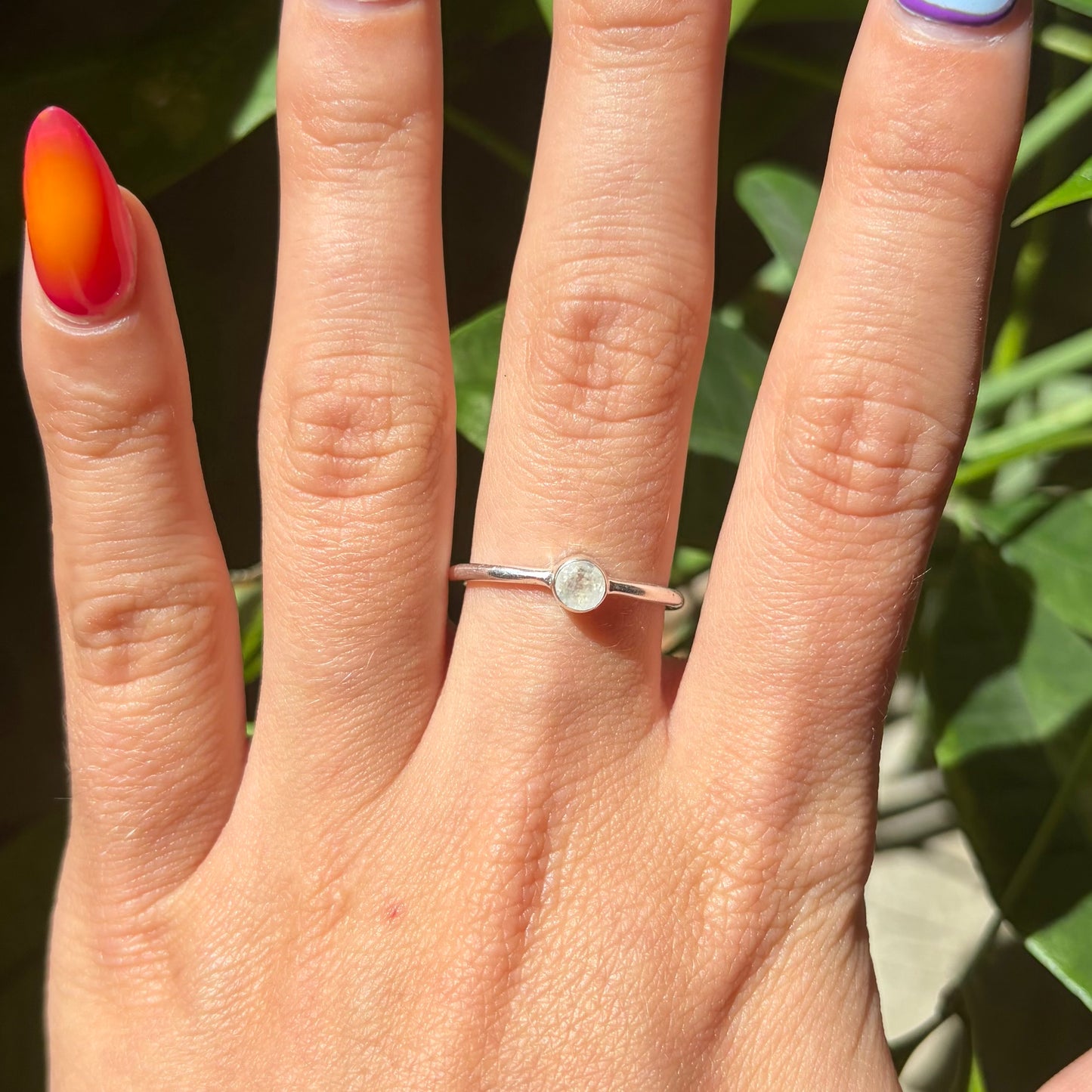 Bague pierre de lune