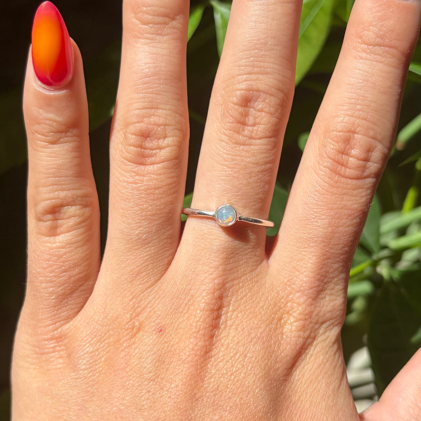Bague opale