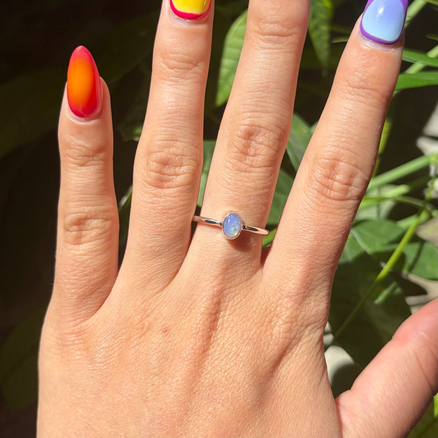 Bague opale