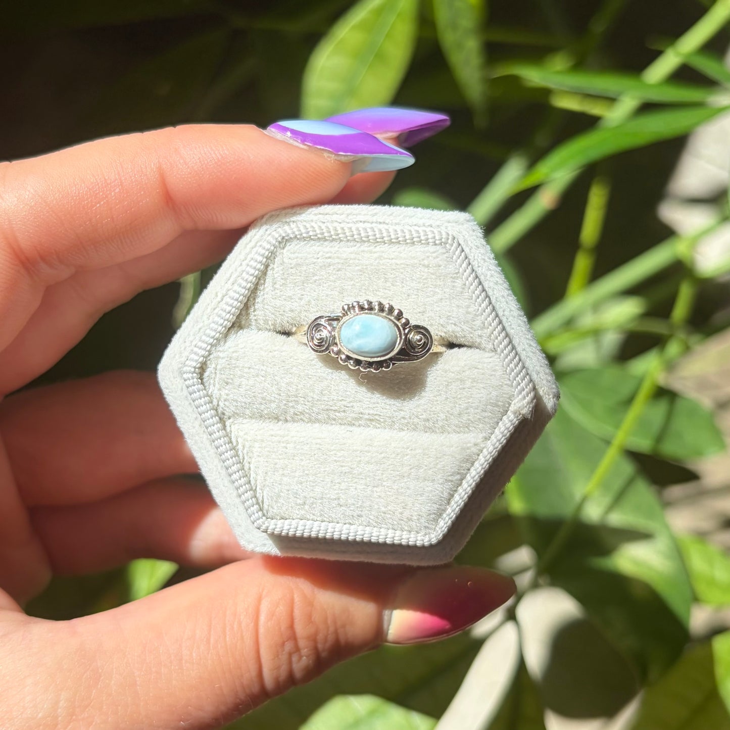 Bague larimar