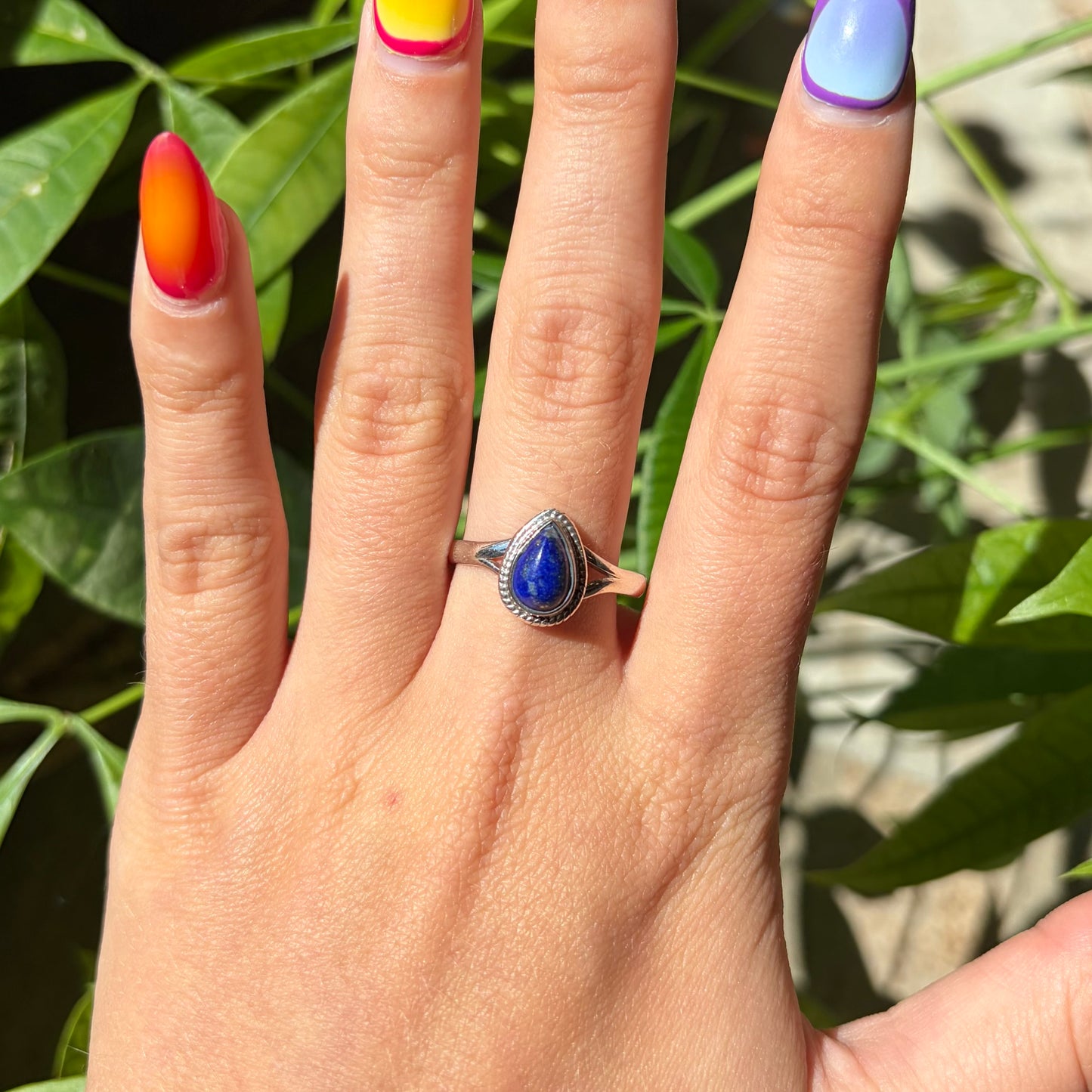 Bague lapis-lazuli