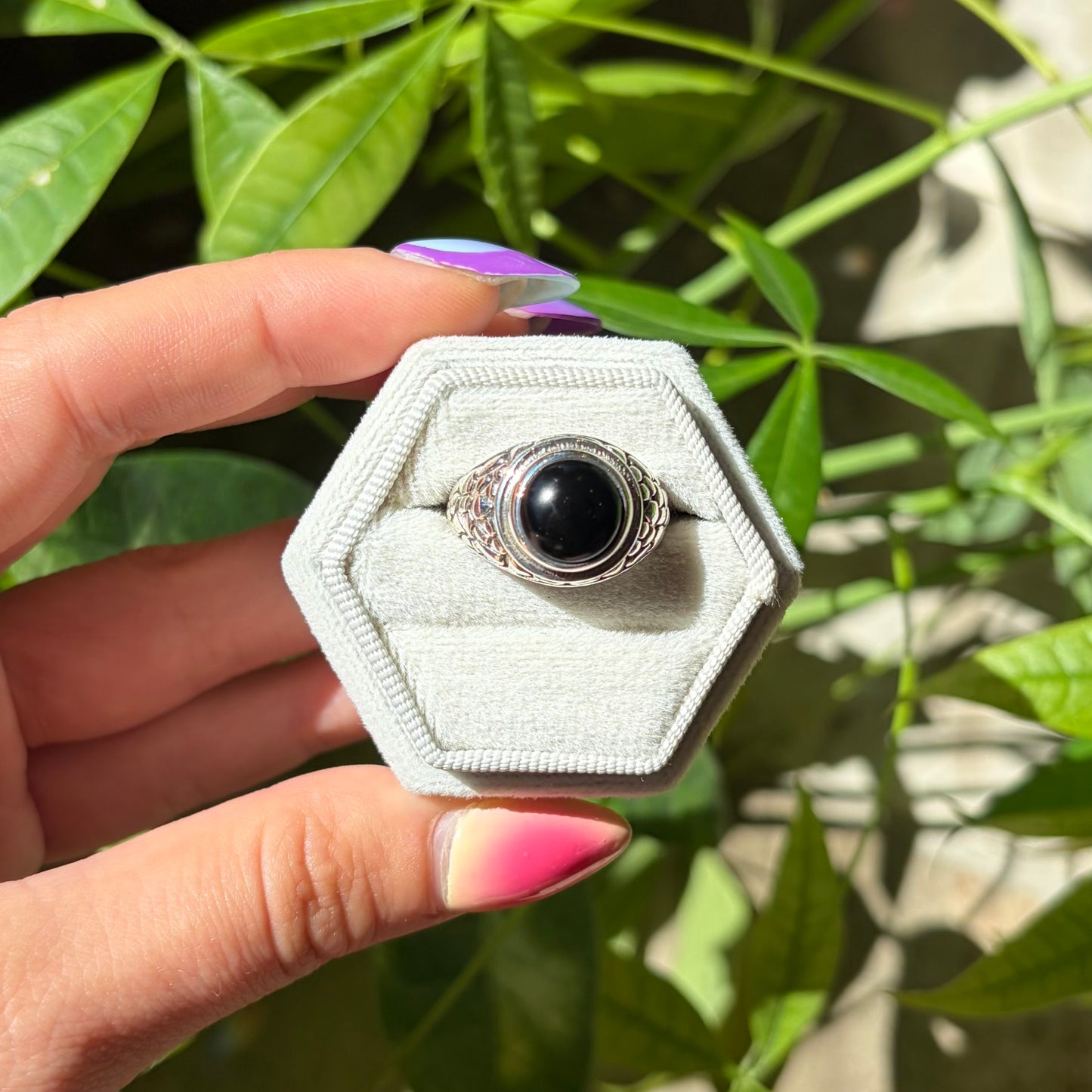 Bague onyx