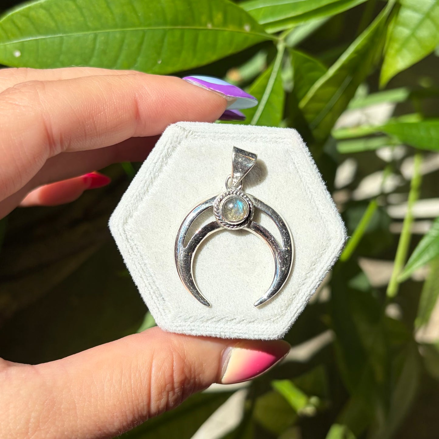 Pendentif labradorite