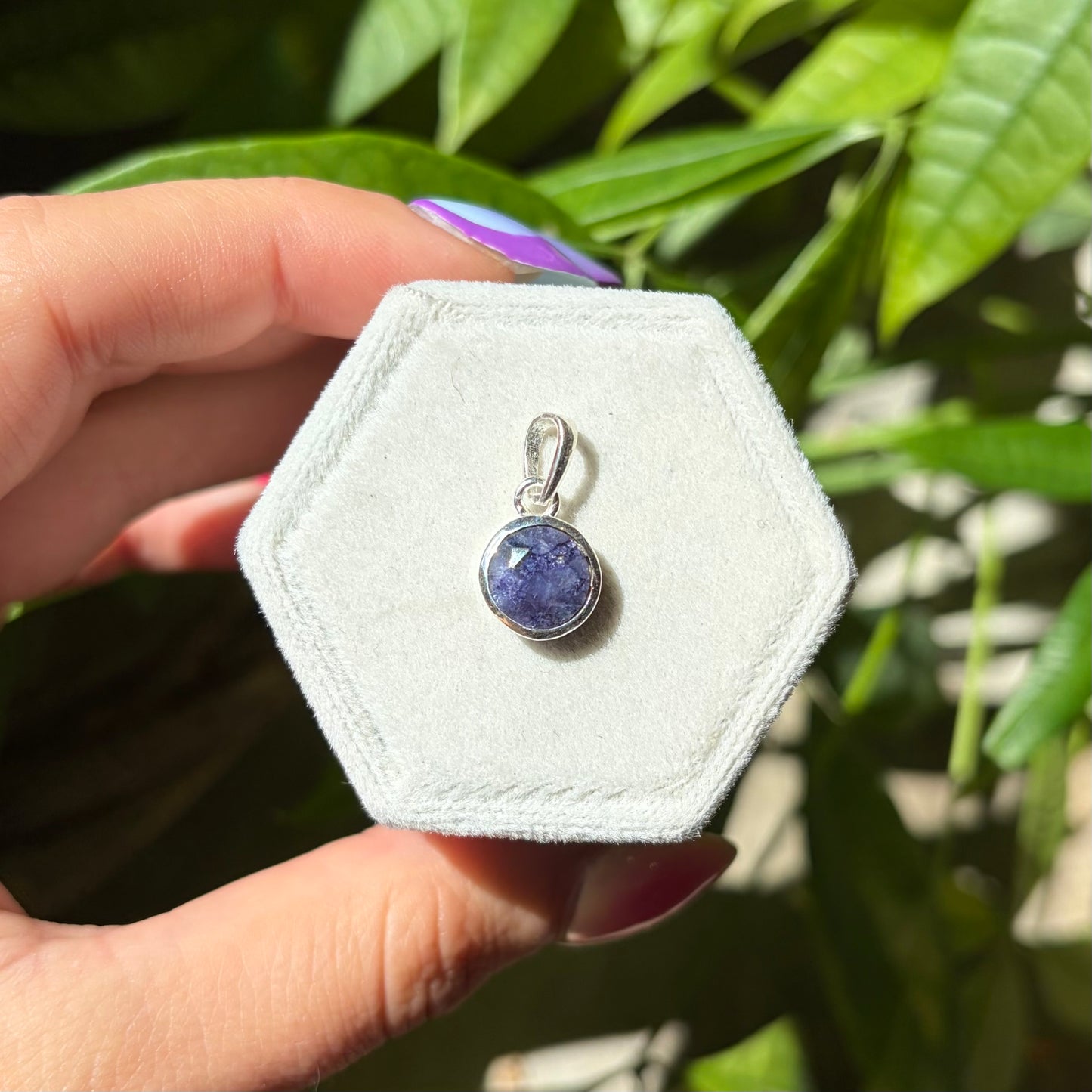 Pendentif saphir