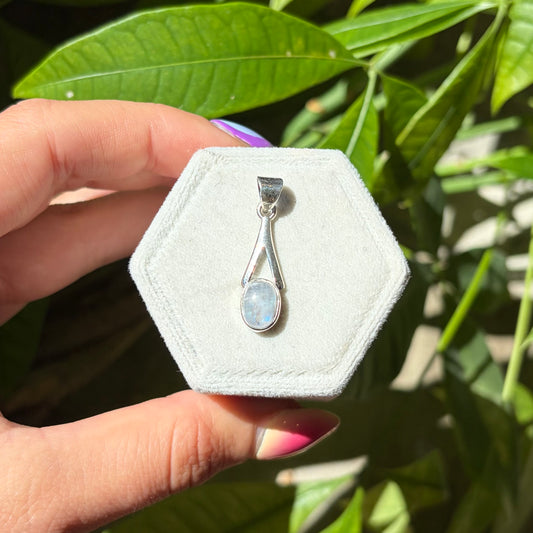 Pendentif pierre de lune