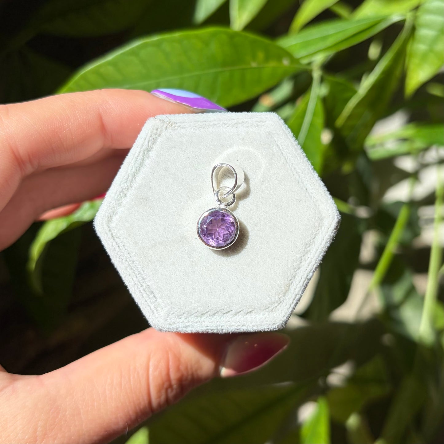 Pendentif améthyste
