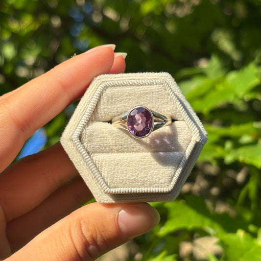 Bague alexandrite