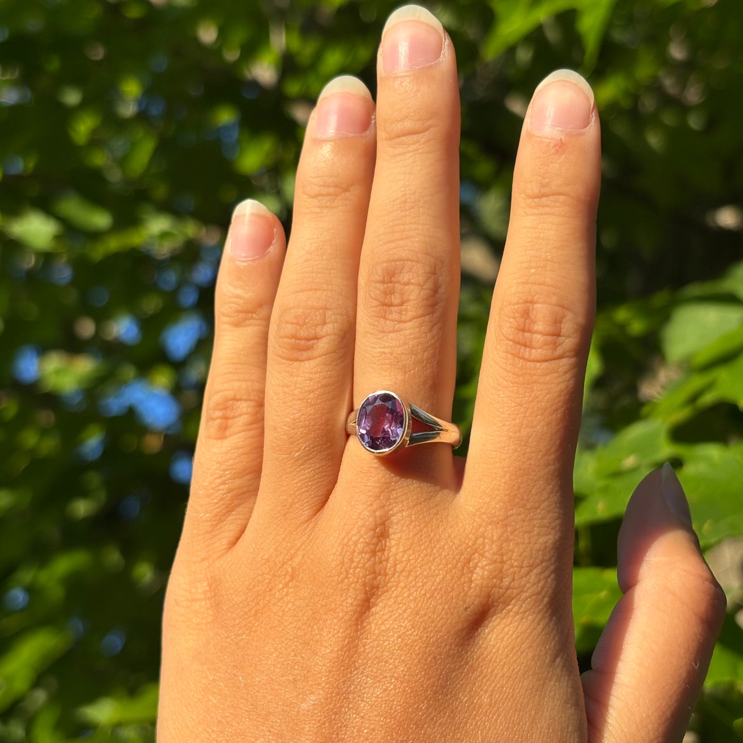 Bague alexandrite