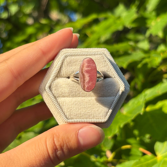 Bague rhodonite