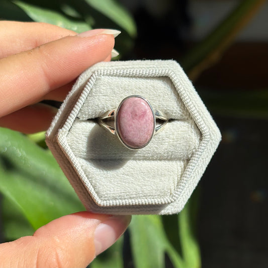 Bague rhodonite