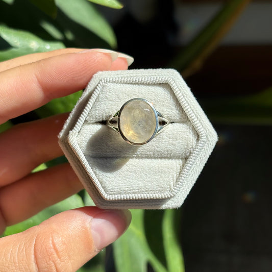 Bague pierre de lune