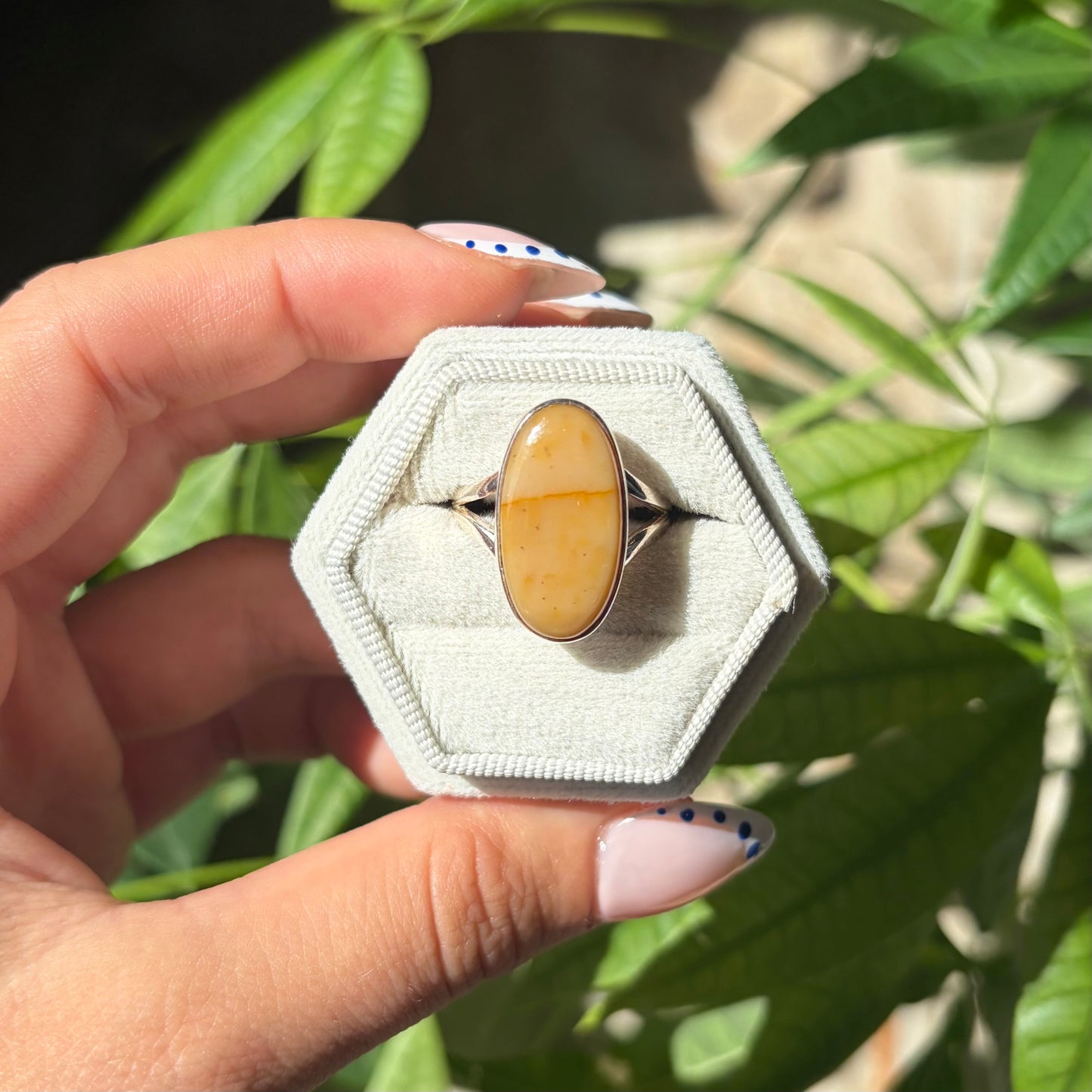 Bague mookaïte