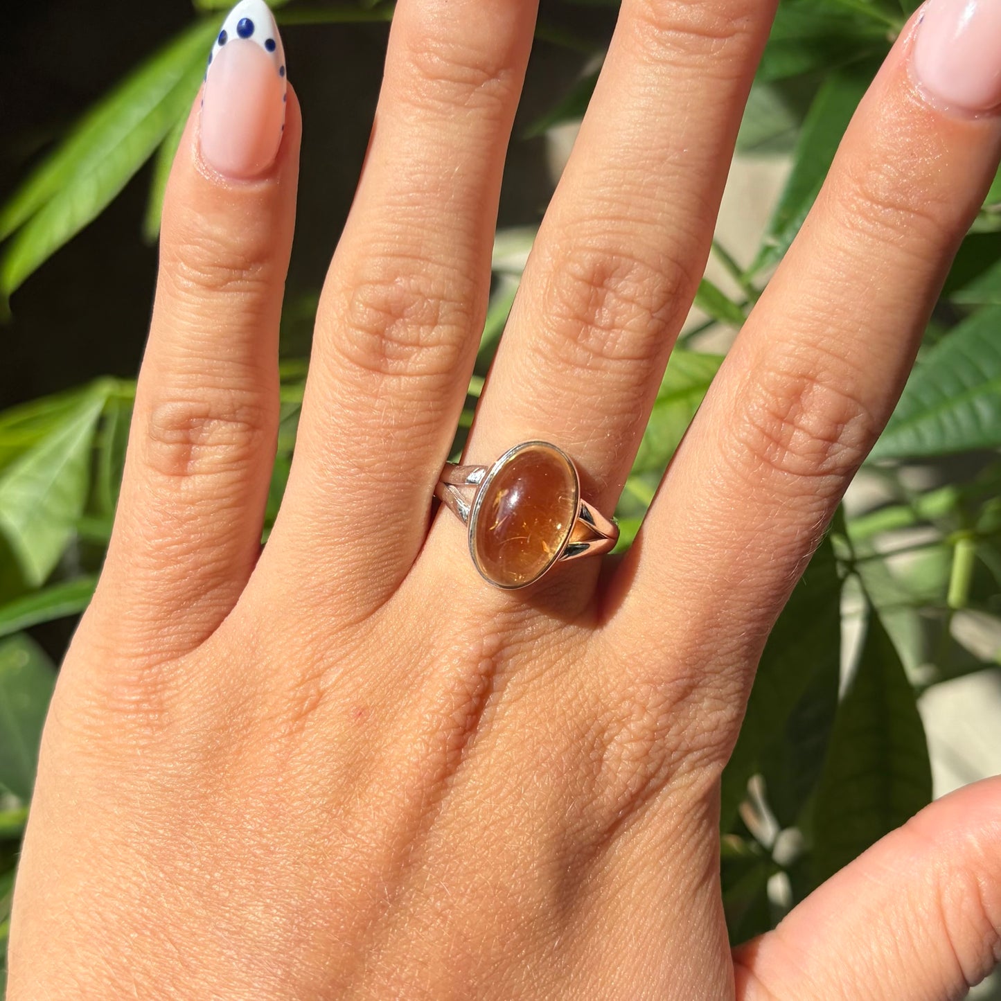 Bague citrine