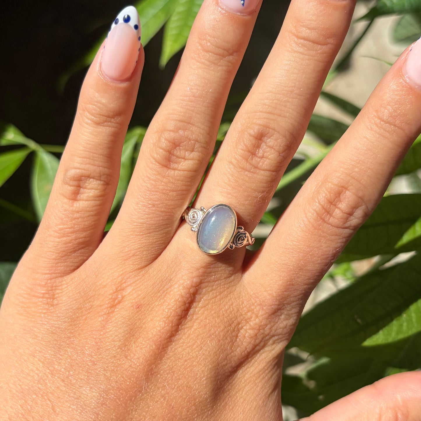 Bague opale