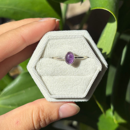 Bague améthyste