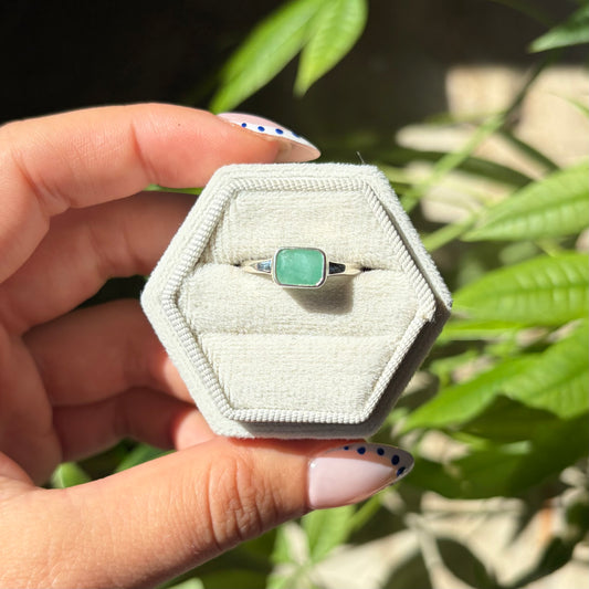 Bague émeraude