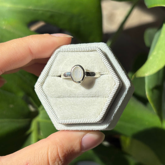 Bague pierre de lune