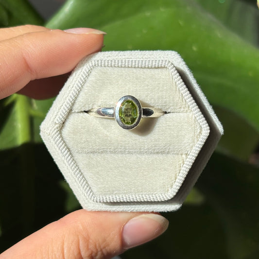 Bague péridot