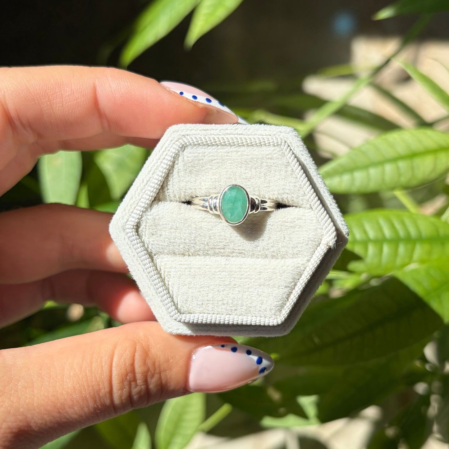 Bague émeraude