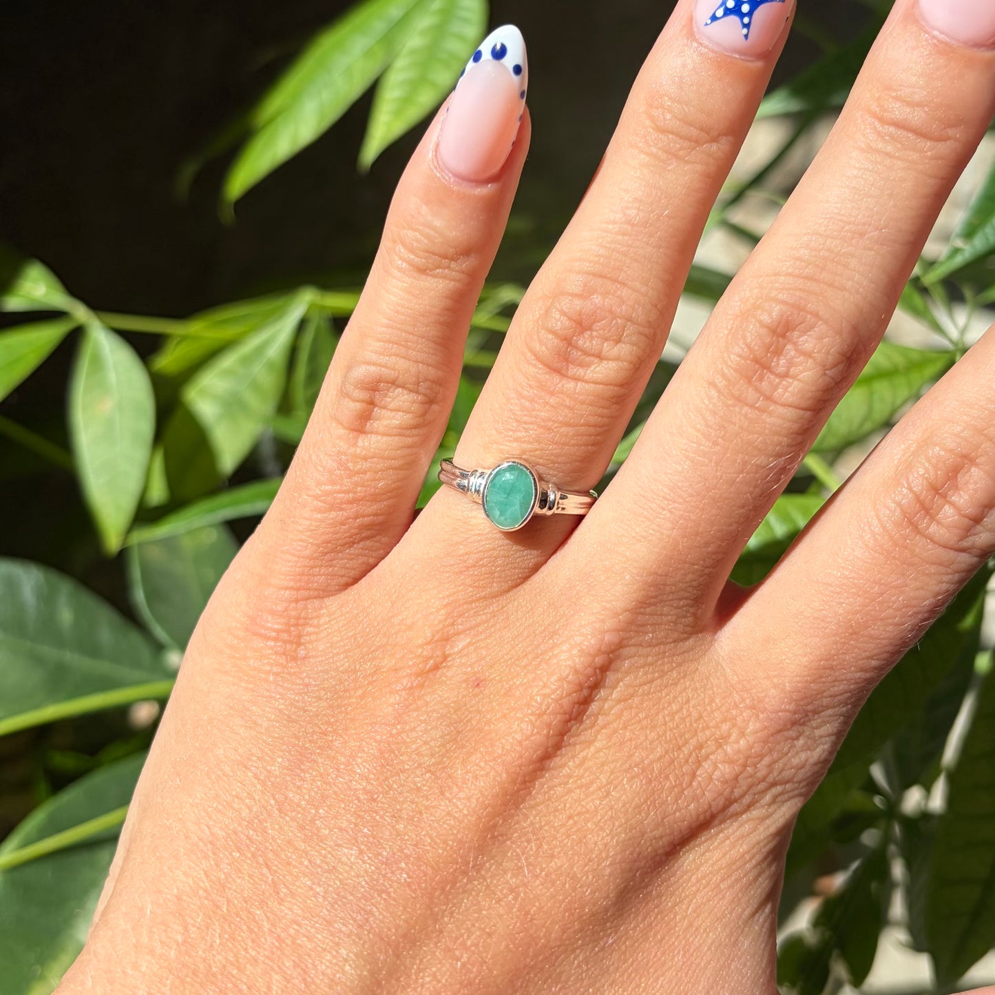 Bague émeraude