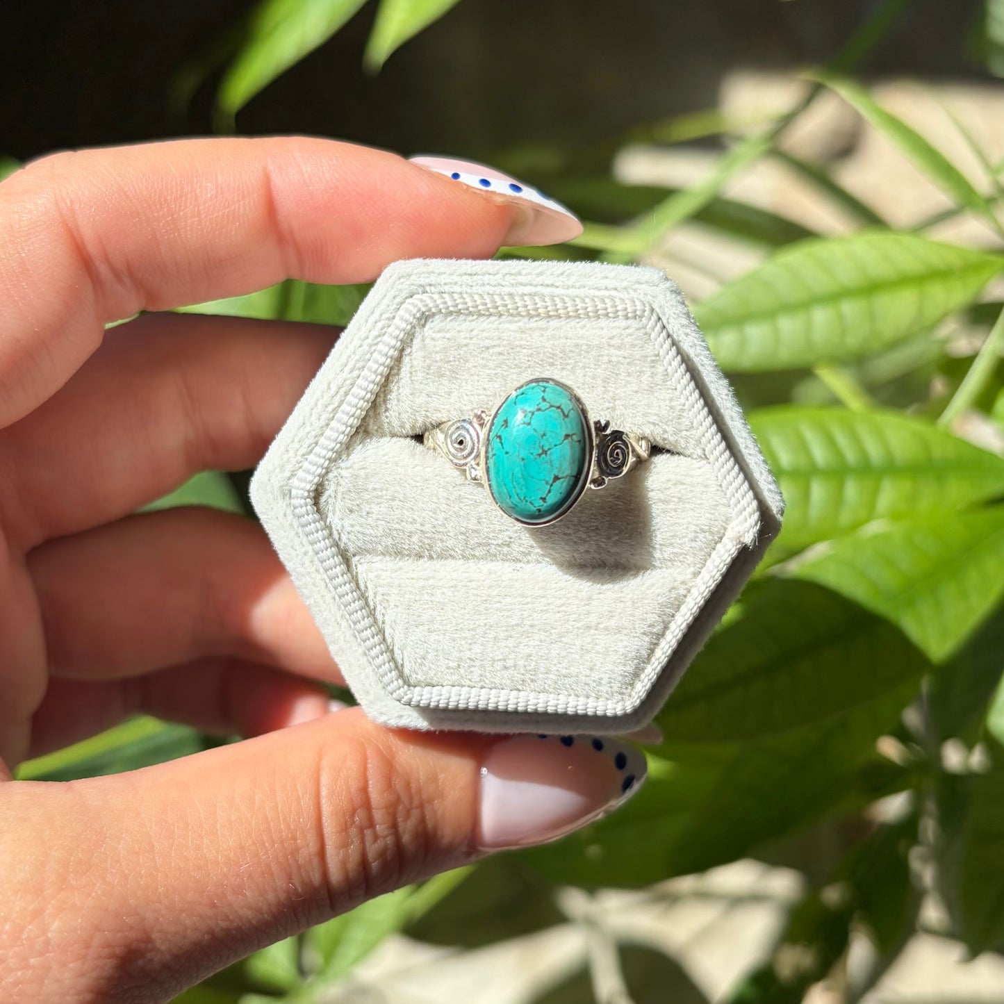 Bague turquoise
