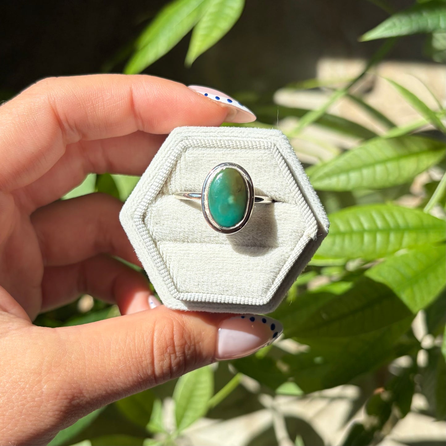 Bague turquoise