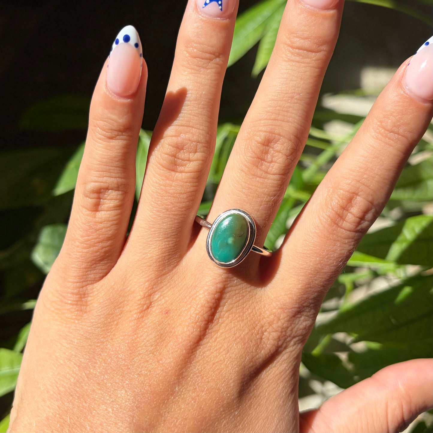 Bague turquoise