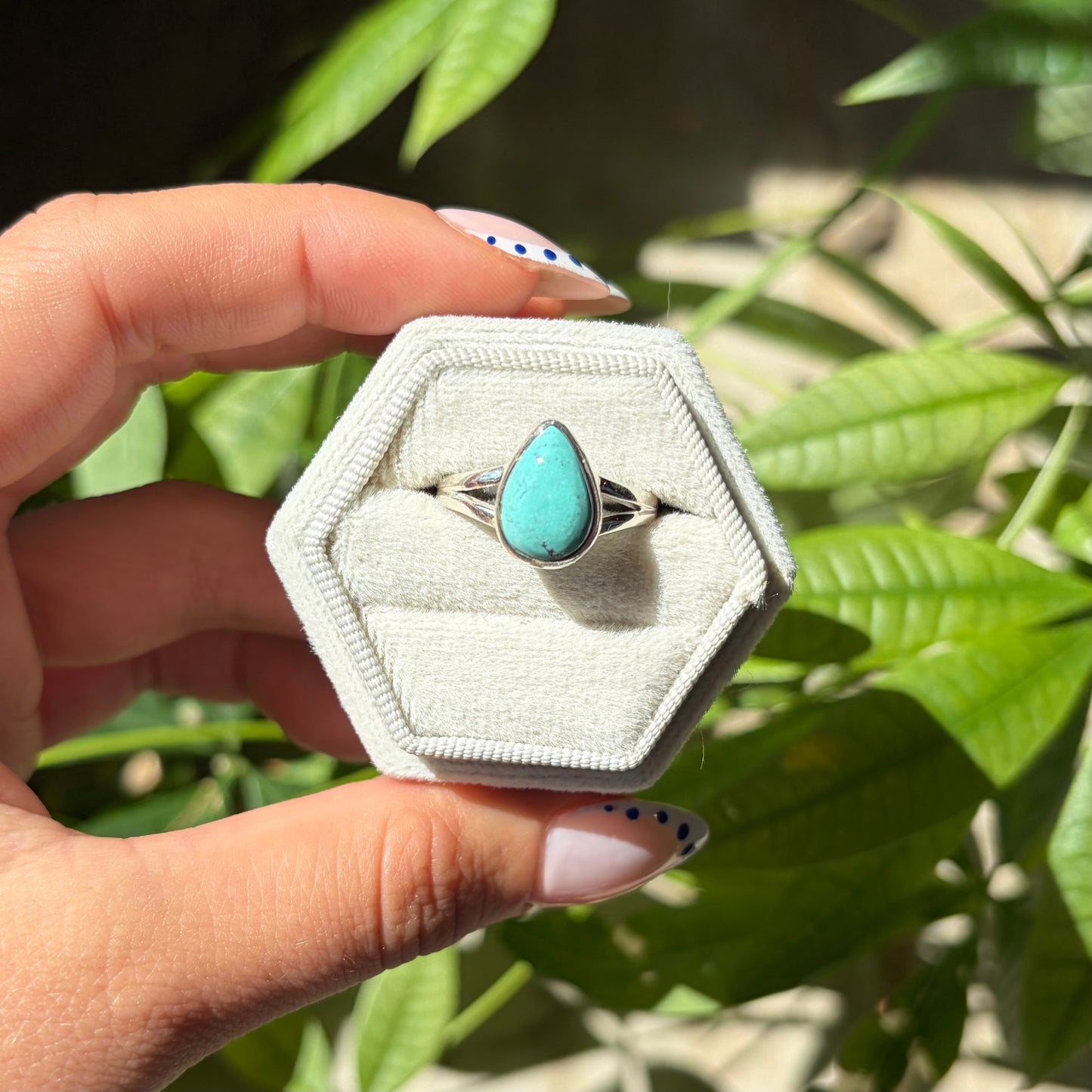 Bague turquoise