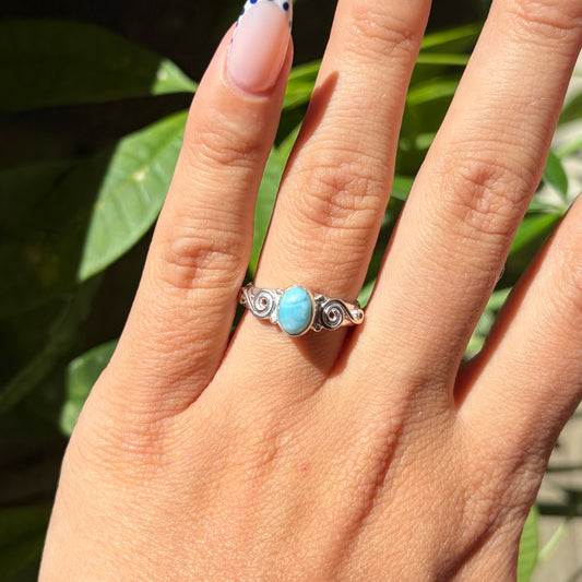 Bague larimar