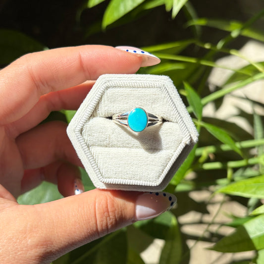 Bague turquoise