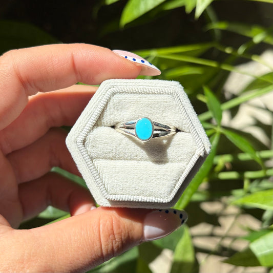 Bague turquoise