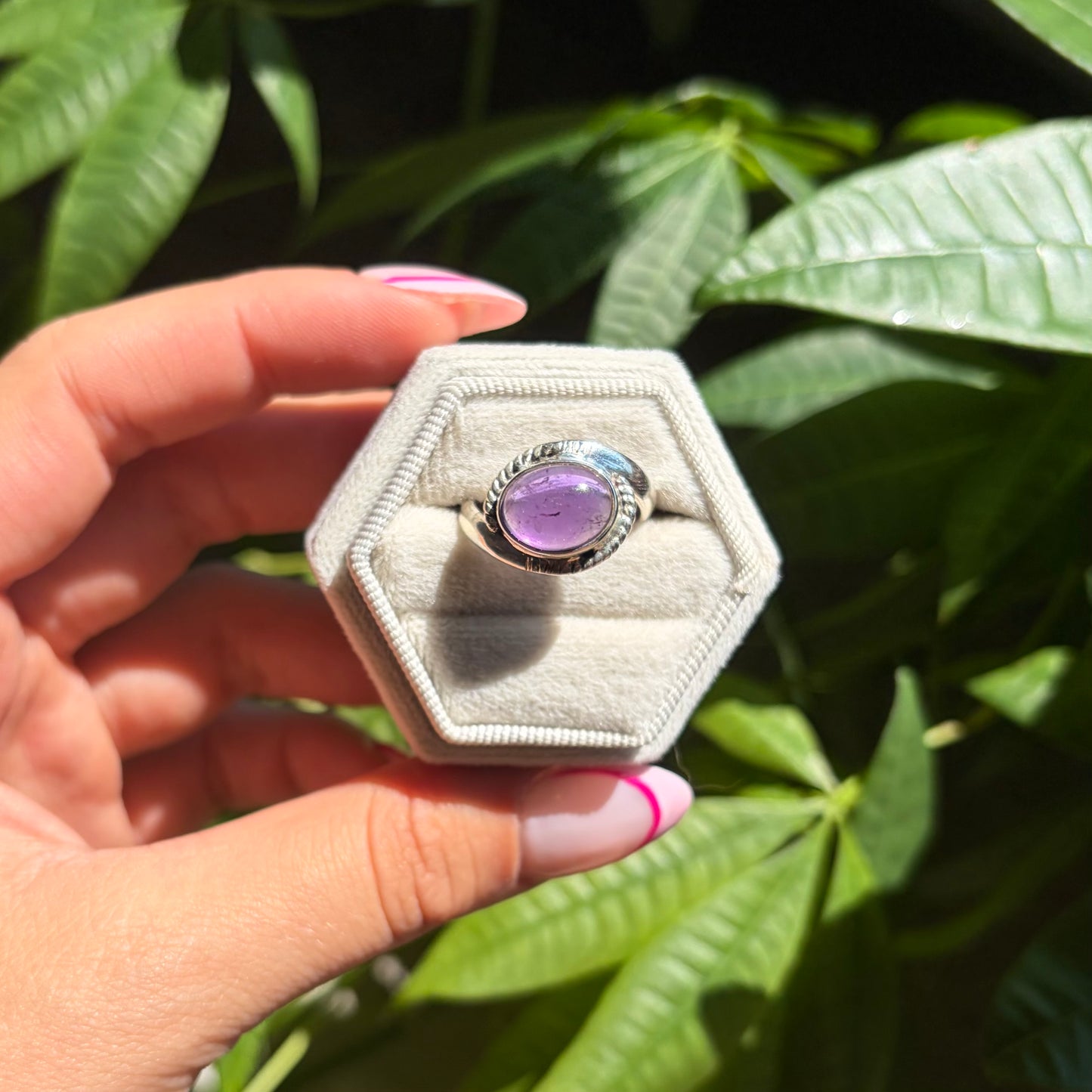 Bague améthyste