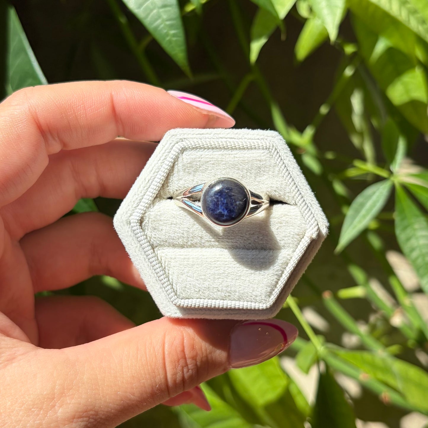 Bague sodalite