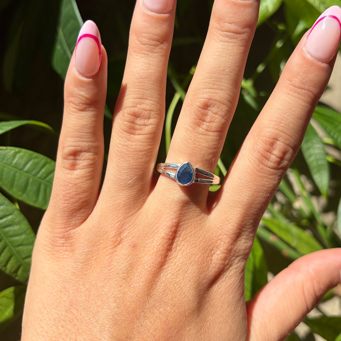 Bague saphir